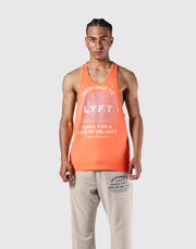 Medieval Graphic Training Tanktop - Orange