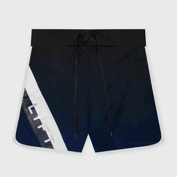 LÝFT Original Graphic Stage Shorts - Edward Kato Type - Navy