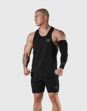 One Point Logo Training Tanktop - Black