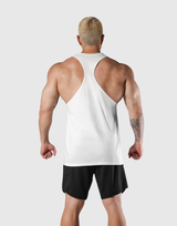 One Point Logo Training Tanktop - White