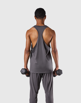 One Point Logo Training Tanktop - D.Grey