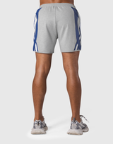 Multi Pattern Side Mesh Shorts - Blue