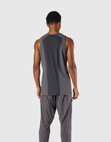 Back Mesh Stretch Standard Tanktop - D.Grey