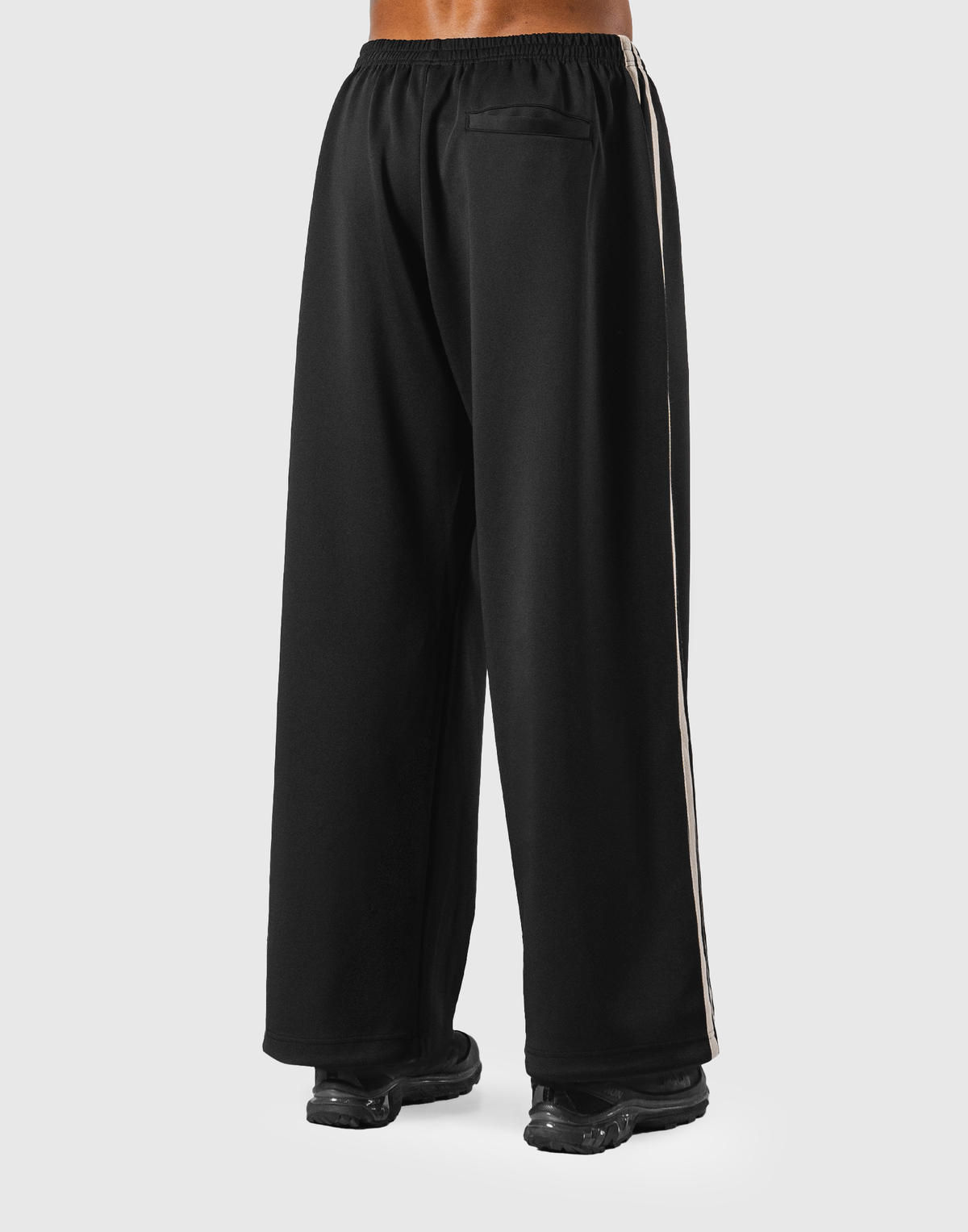 2Line Side Tape Track Pants - Black
