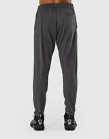Stretch Nylon Emblem Vintage Long Pants - D.Grey