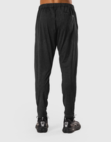 Stretch Nylon Wappen Vintage Long Pants - Black