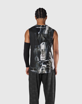 Stretch Loose Fit Tanktop - Paint