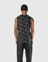 Stretch Loose Fit Tanktop - Black Special