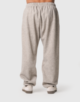 Wool-Like Wide Long Pants - Ivory
