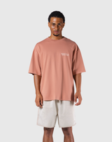 Athletic Identity Big T-Shirt - Coral