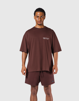 Athletic Identity Big T-Shirt - Brown