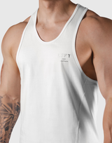 One Point Logo Training Tanktop - White
