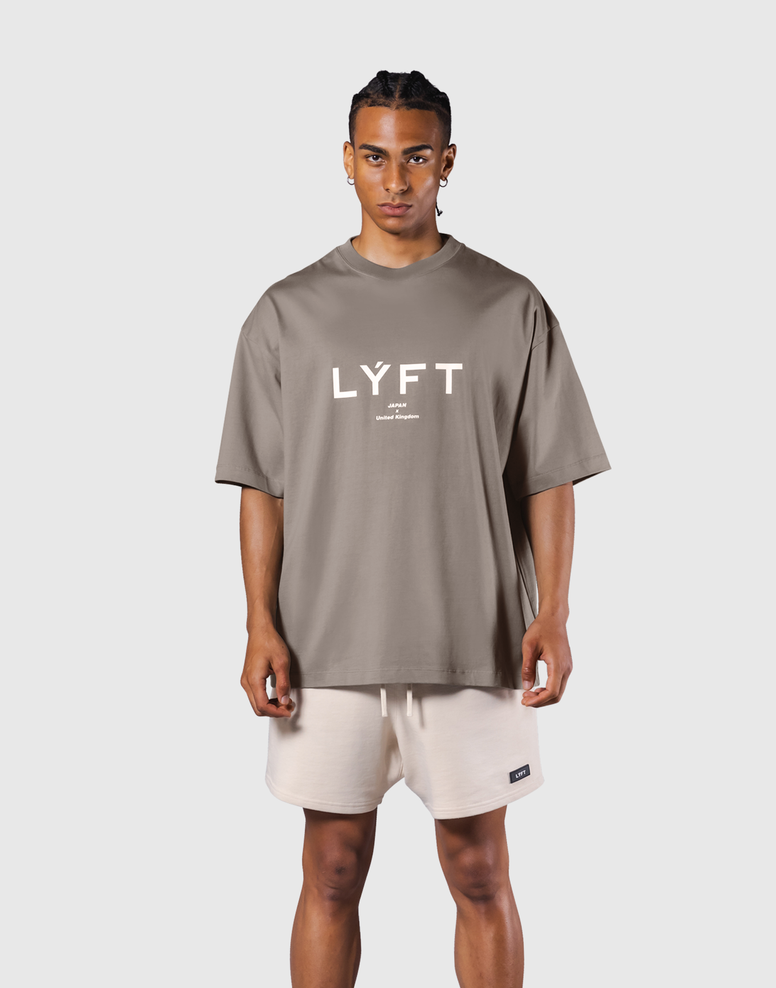 LÝFT Logo Big T-Shirt V.2 - D.Olive