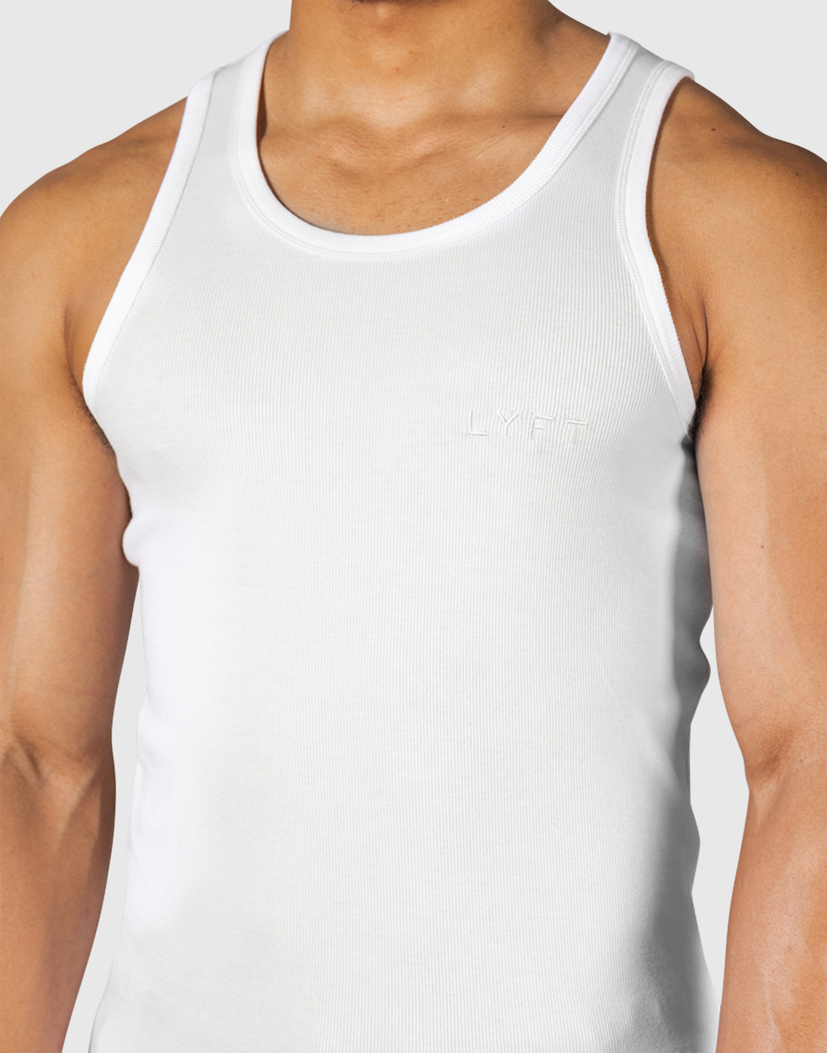 Original Embroidered Tanktop - White