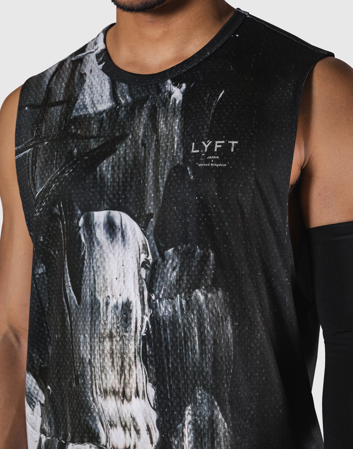 Stretch Loose Fit Tanktop - Paint