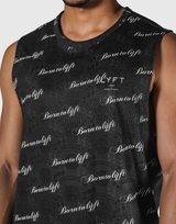 Stretch Loose Fit Tanktop - Black Special