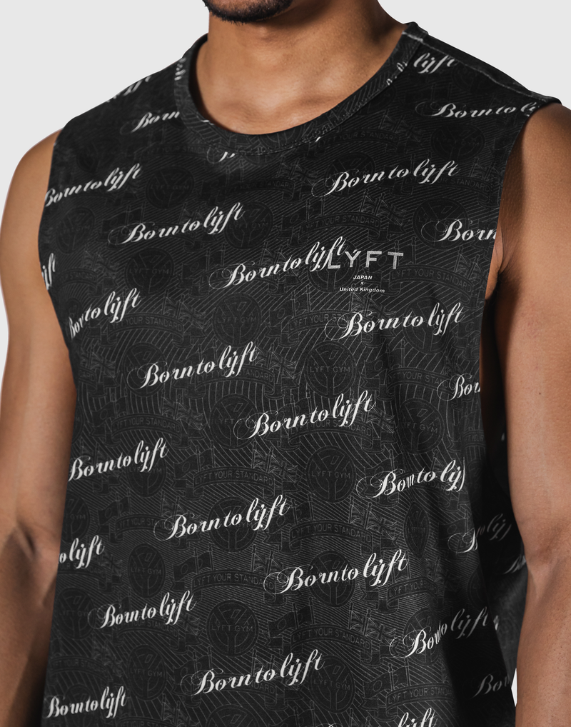 Stretch Loose Fit Tanktop - Black Special – LÝFT