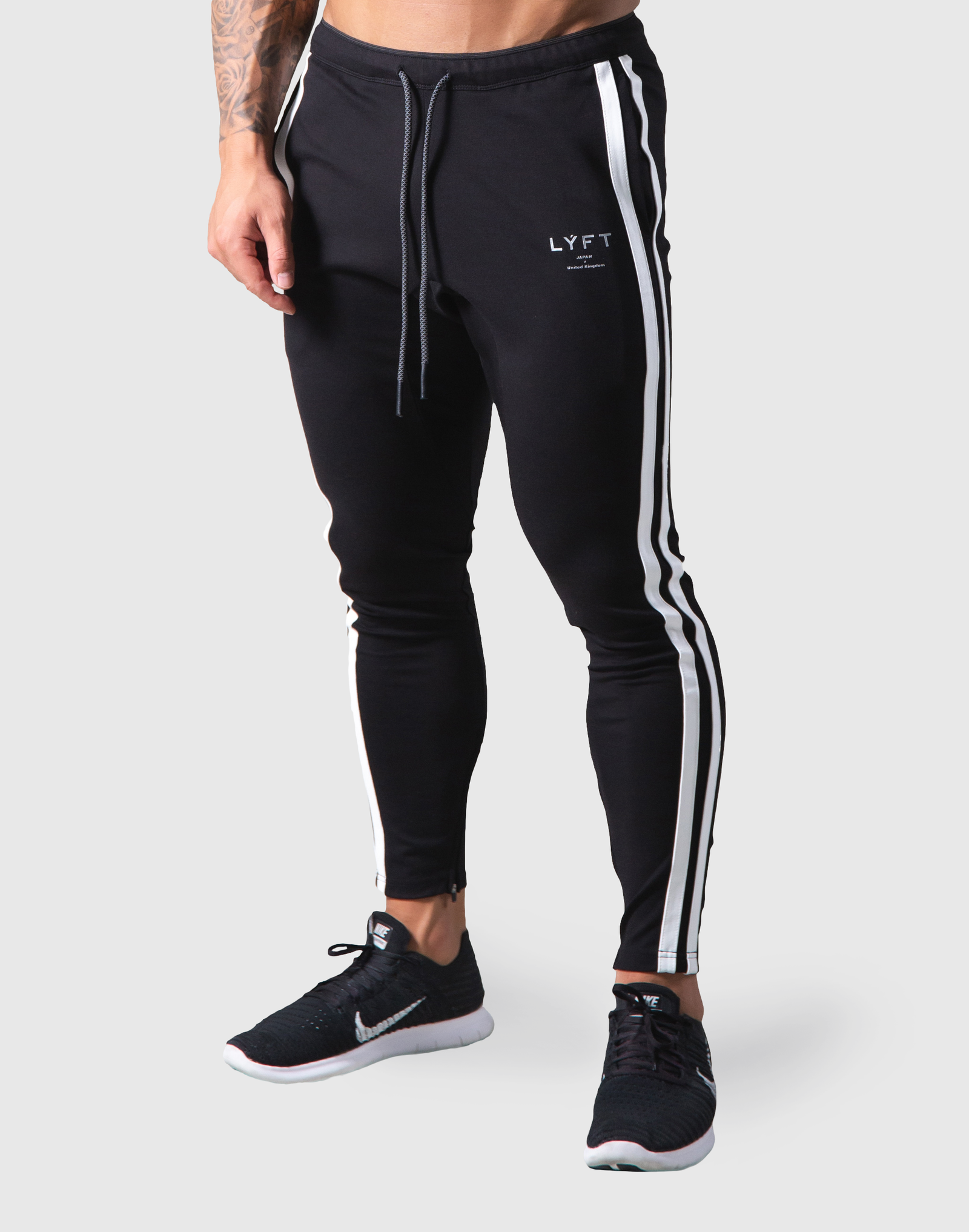 LYFT Stretch 2 Line Pants - Black – LÝFT