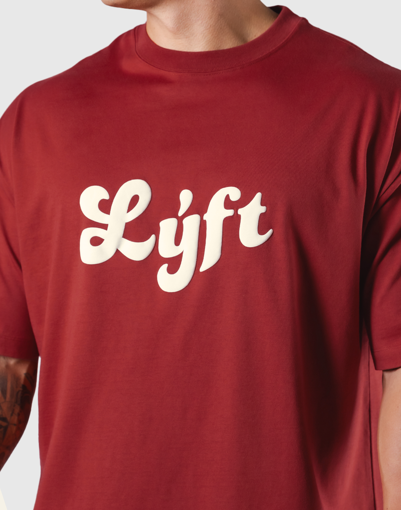 Old Logo Big T-Shirt - Red – LÝFT