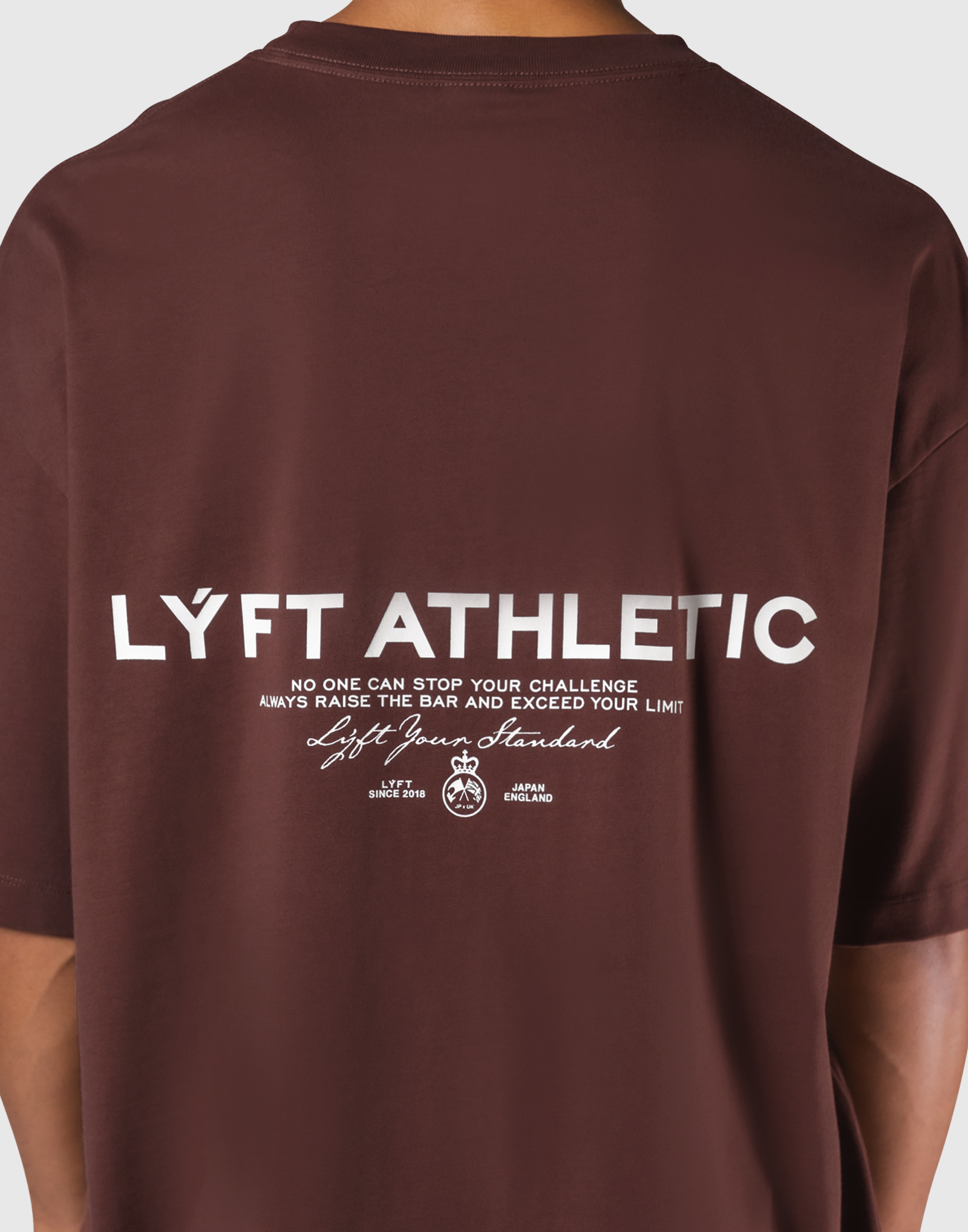 LYFT セットアップ ブラウン Athletic Identity Big T-Shirt - Brown – LÝFT