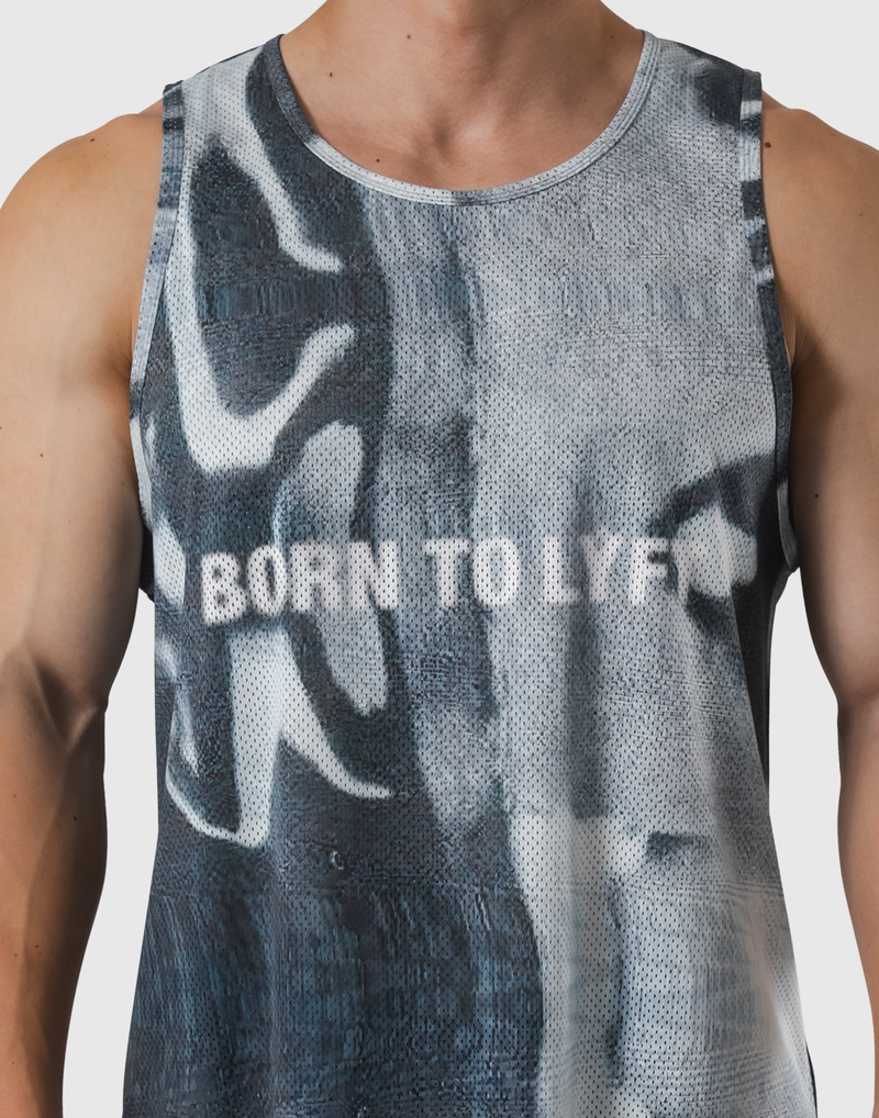 BTL Graphic Mesh Tanktop - Black – LÝFT