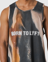 BTL Graphic Mesh Tanktop - Brown