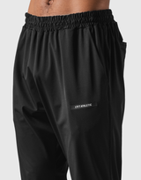 Wappen Stretch Slim Straight Pants - Black