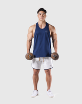 One Point Logo Training Tanktop - Navy