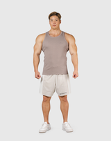 Original Embroidered Tanktop - Beige