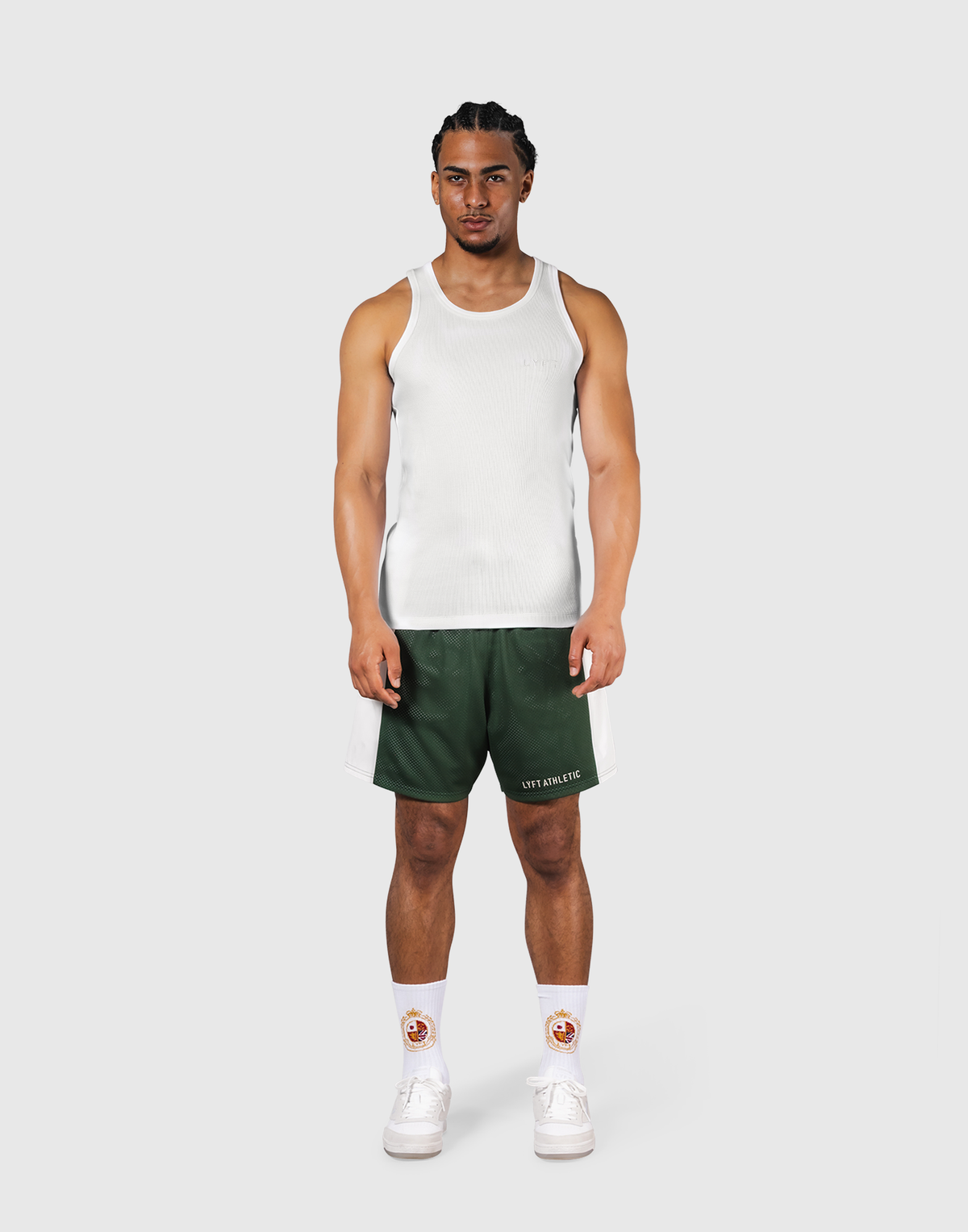 Original Embroidered Tanktop - White