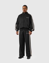 2Line Side Tape Track Jacket - Black