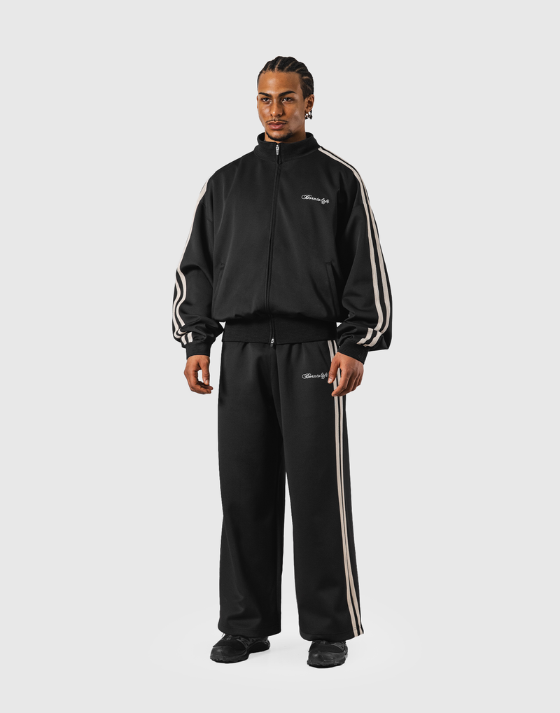 2Line Side Tape Track Jacket - Black – LÝFT