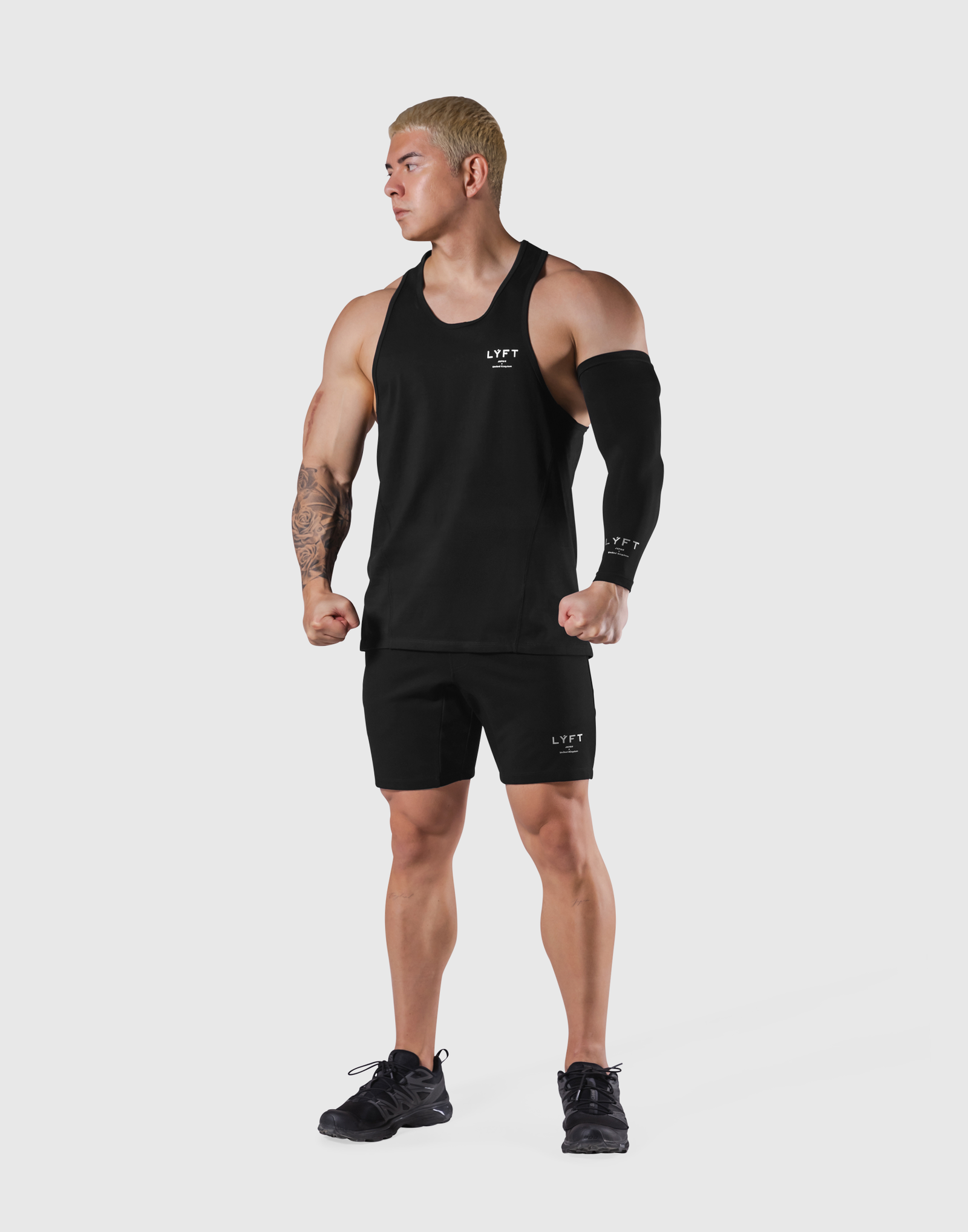 One Point Logo Training Tanktop - Black – LÝFT