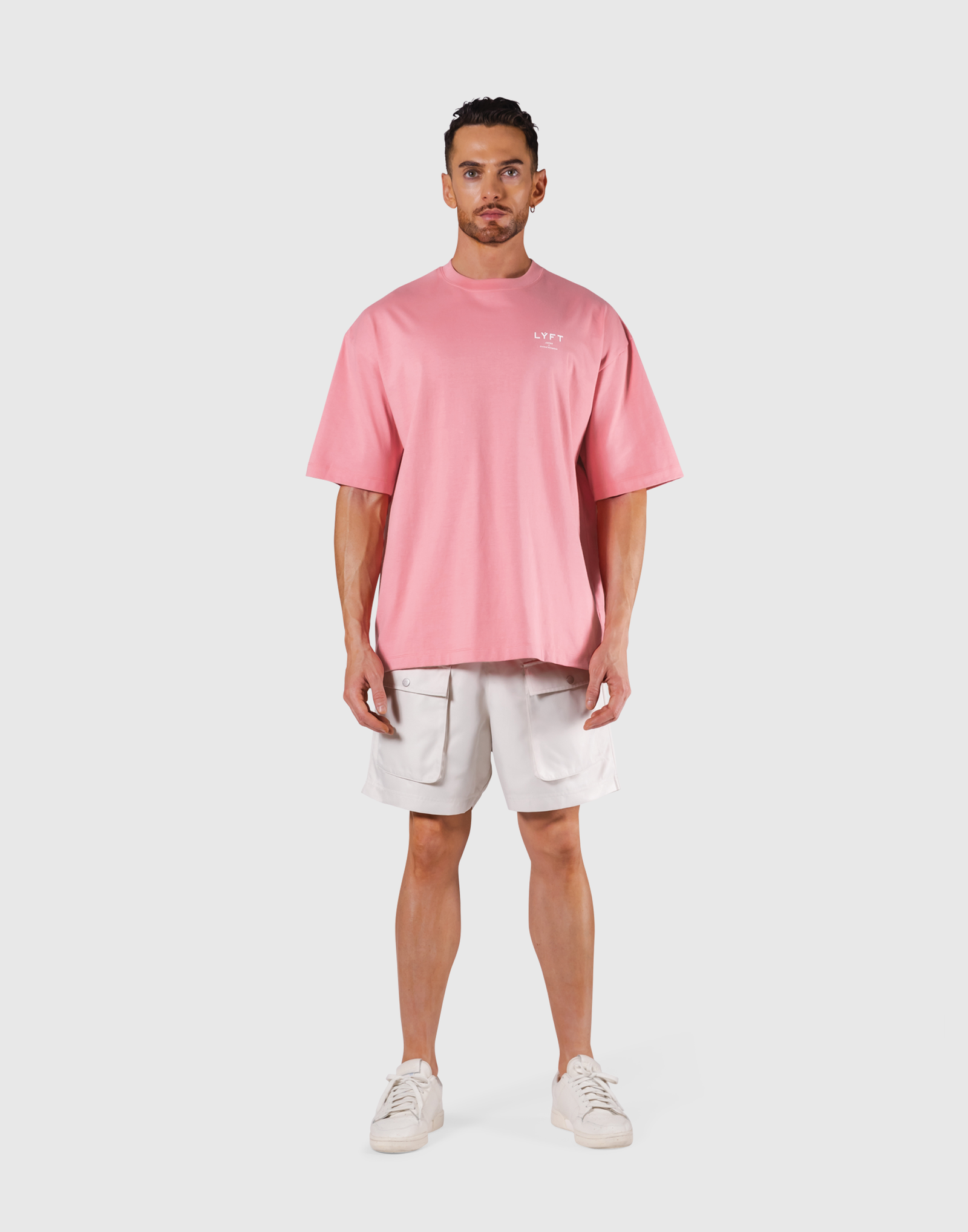 One Point LÝFT Big T-Shirt - Pink