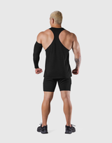 One Point Logo Training Tanktop - Black