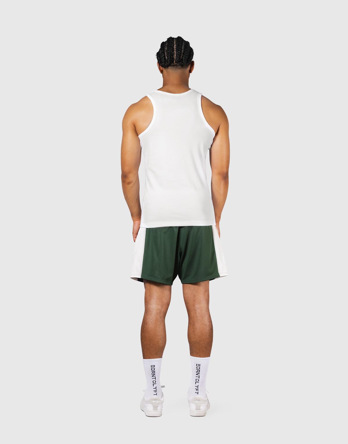 Original Embroidered Tanktop - White