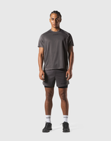 LÝFT Athletic Logo Stretch T-Shirt - D.Grey