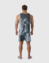 BTL Graphic Mesh Tanktop - Black