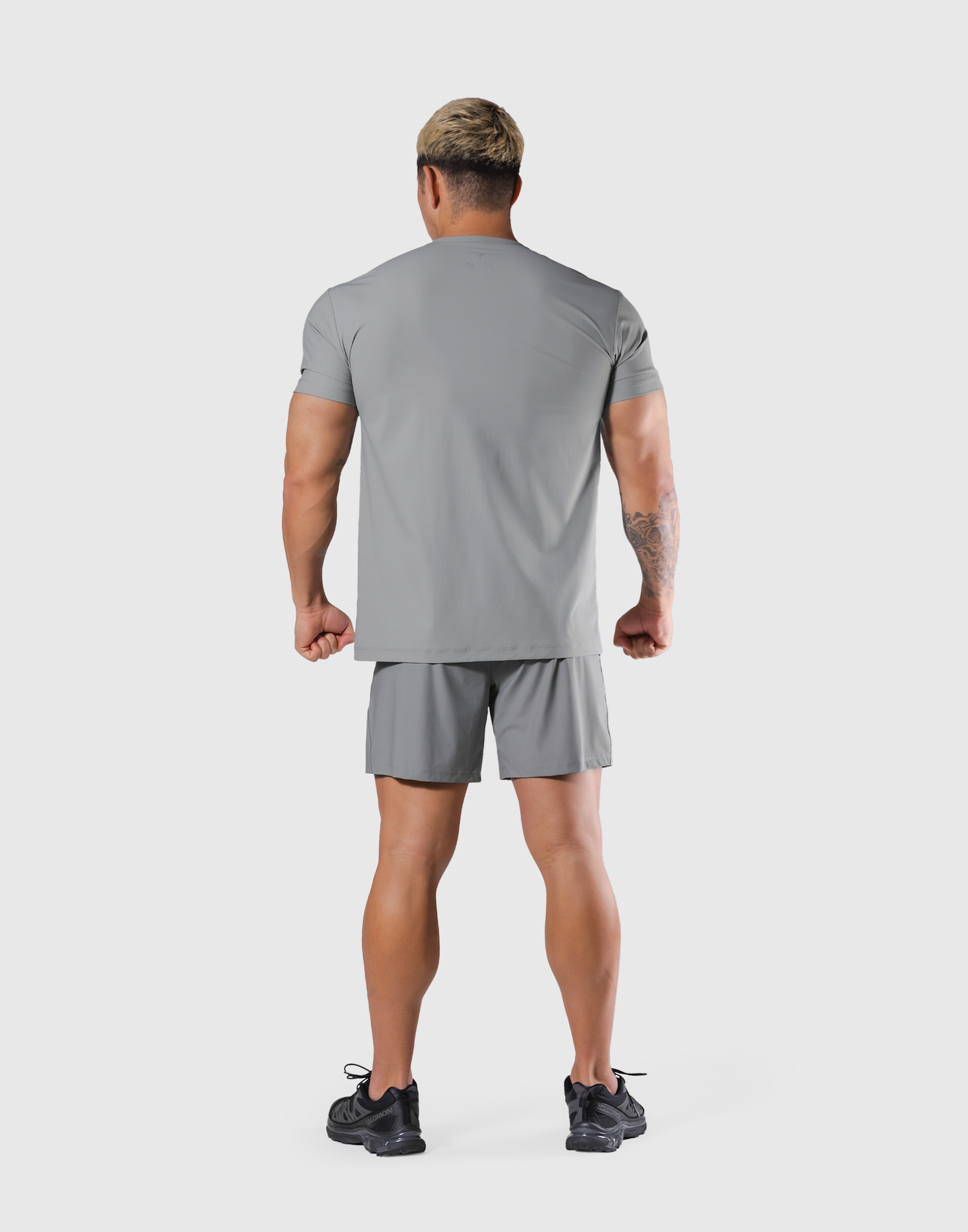 Stretch Nylon Standard T-Shirt - Grey – LÝFT