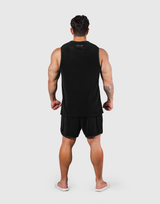 LÝS Logo Pile Tanktop - Black