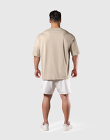 LÝFT Logo Big T-Shirt V.2 - Beige