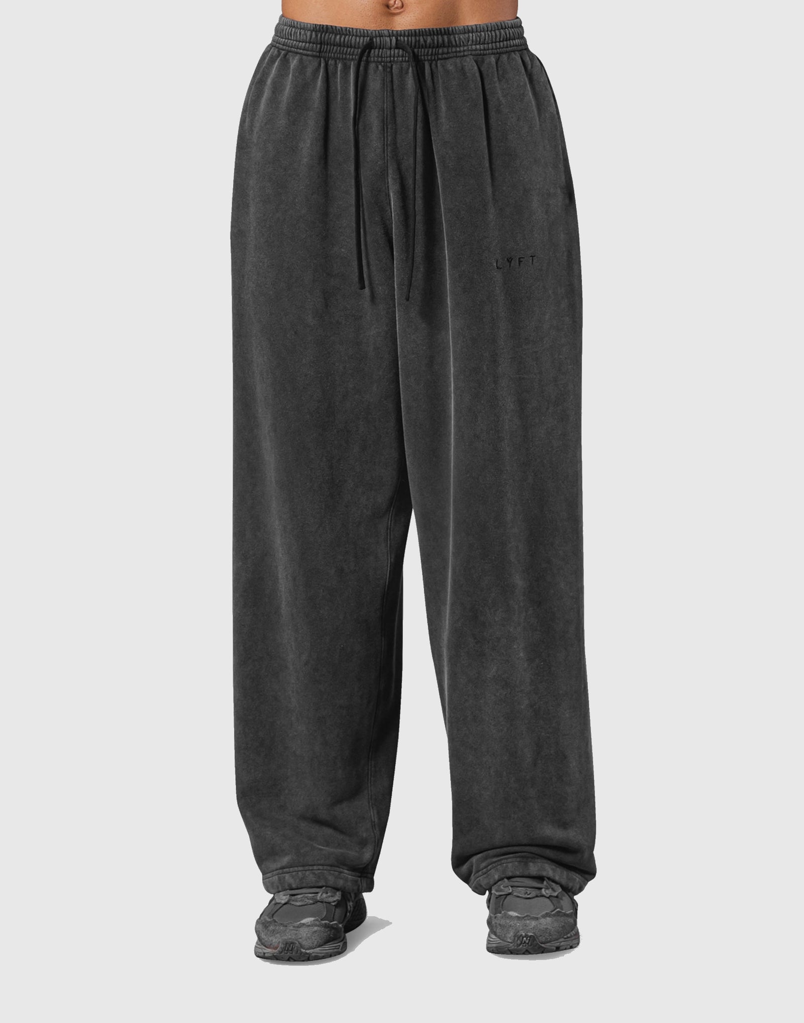Vintage Sweat Wide Pants - Black – LÝFT
