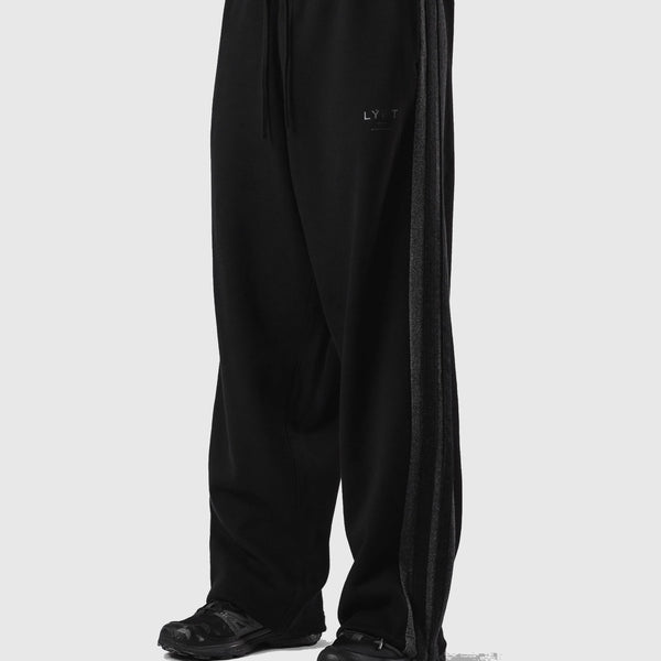 2Line Wide Sweat Pants - Black Special – LÝFT