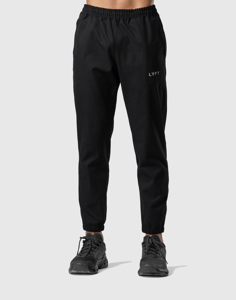 Reflector LÝFT Logo Straight Long Pants - Black