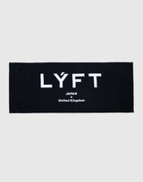 LÝFT Logo Towel - Black