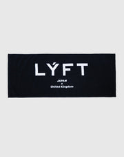 LÝFT Logo Towel - Black