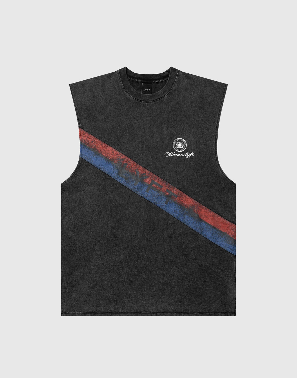UK Line Design Vintage Tanktop - Black – LÝFT