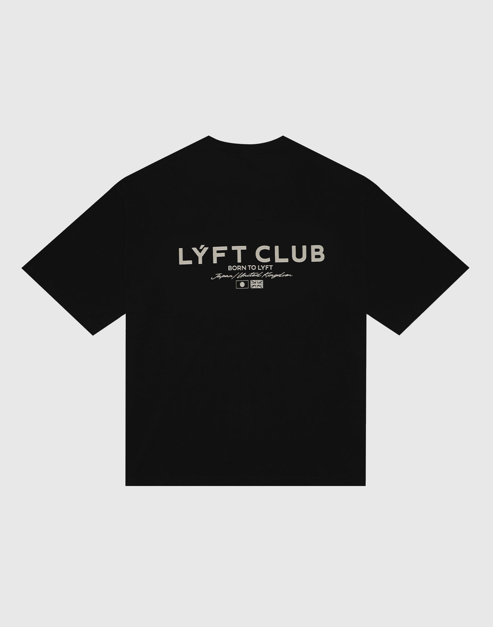 LYFT サイズＭ LÝFT CLUB Logo Big T-Shirt - Black