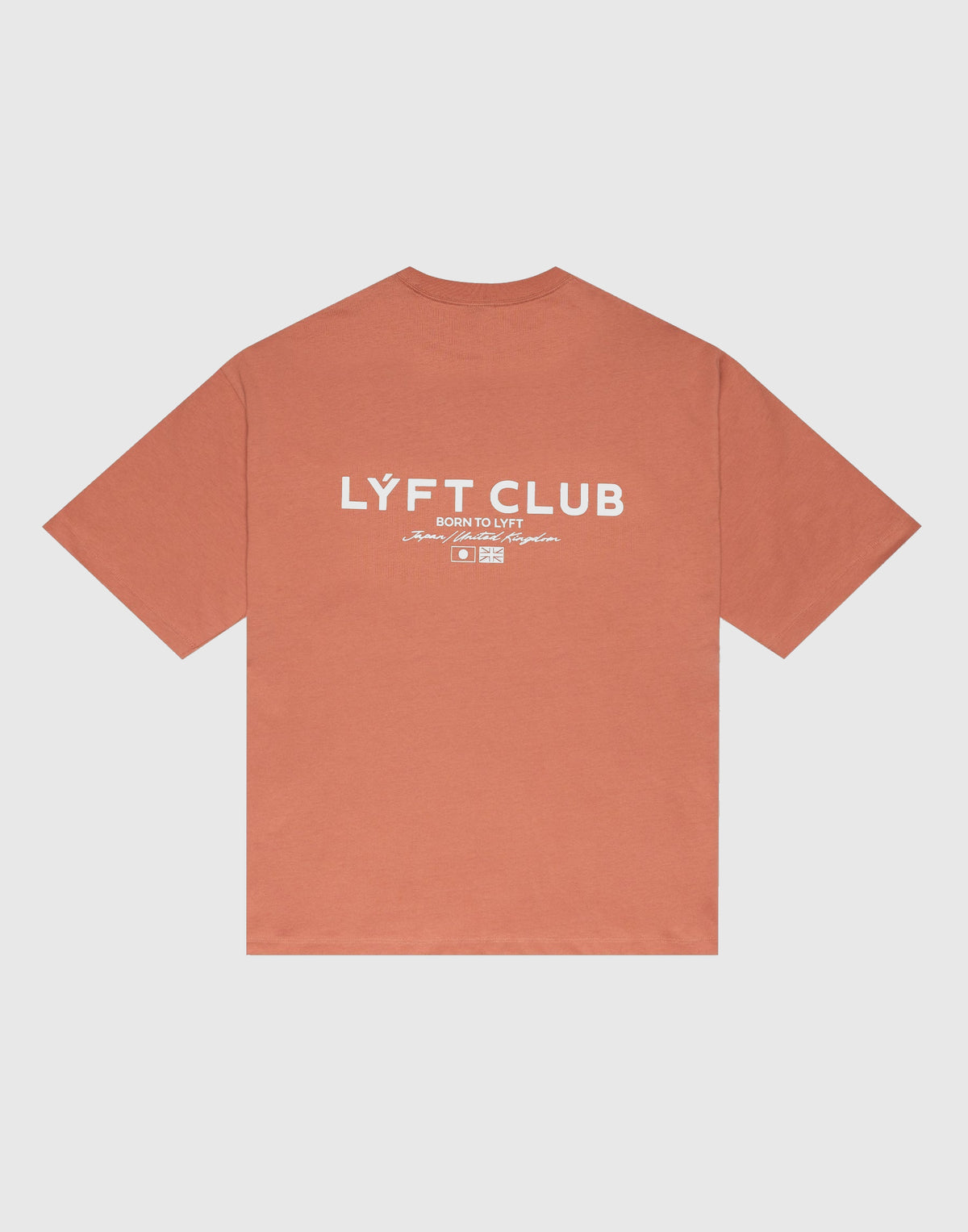 LÝFT Logo Big T-Shirt V.2 - Brown