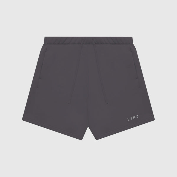 LÝFT Logo Sweat Shorts - D.Grey